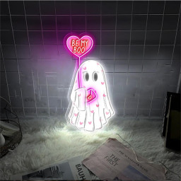 Be My Boo Neon Sign, Ghost Neon, Valentines Day Neon Sign, XOXO Neon, Women Valentines Day Neon Gifts, Heart Neon Sign, Happy Valentines