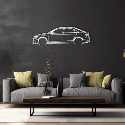 Audi A3 S Line Raised Steel Wall Art
