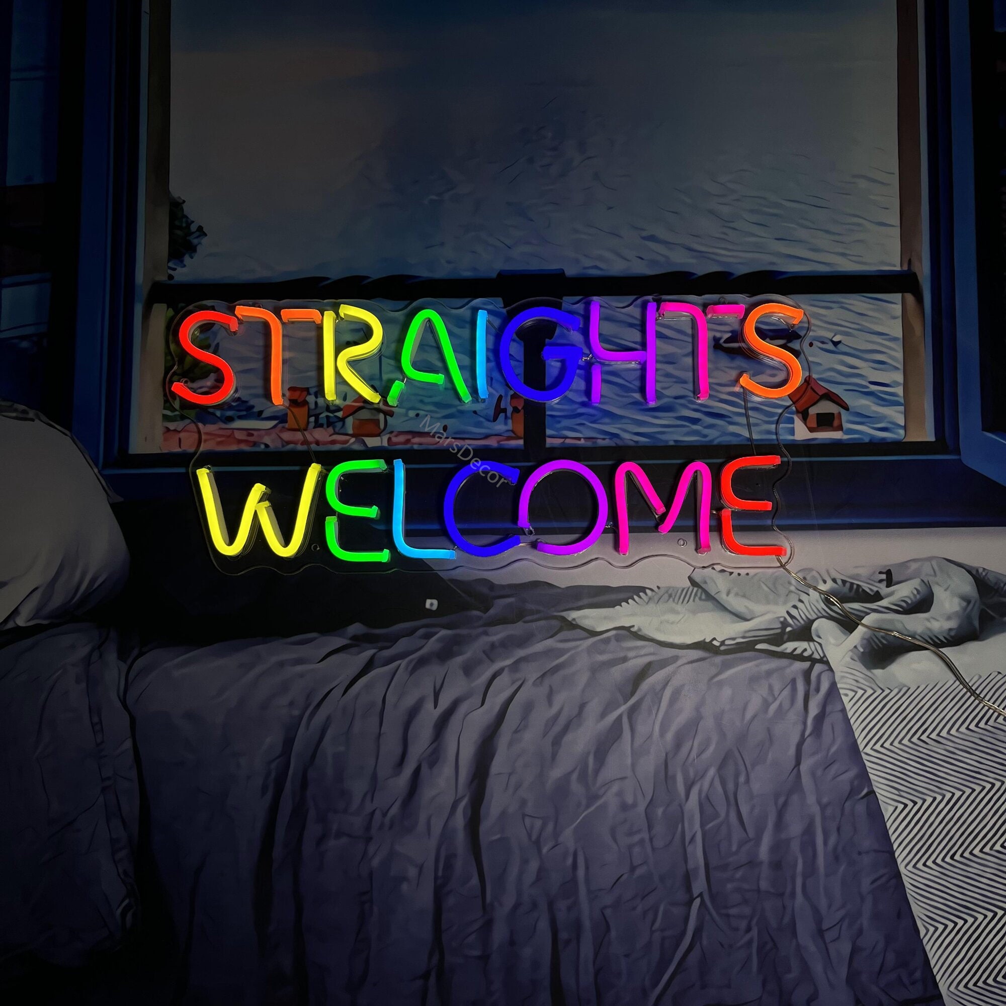 Custom Neon Sign |Welcome Neon Sign | Neon Sign | Led Neon Sign | Neon Name Sign | Neon Sign Wall Decor | Neon Sign Custom | Neon Light Art