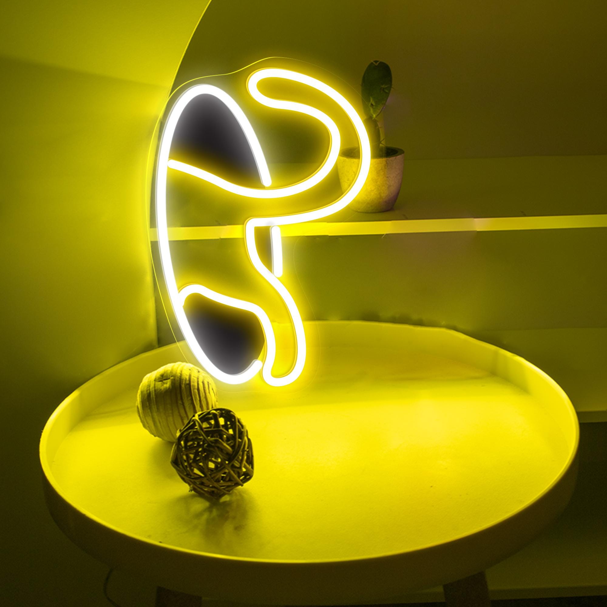 Peeking Cat Tail Neon Sign Funny Wall Decor for Cat Lovers Kidsroom Decor Dorms Decor Cat Art for Home Decor Valentine Gift for Her