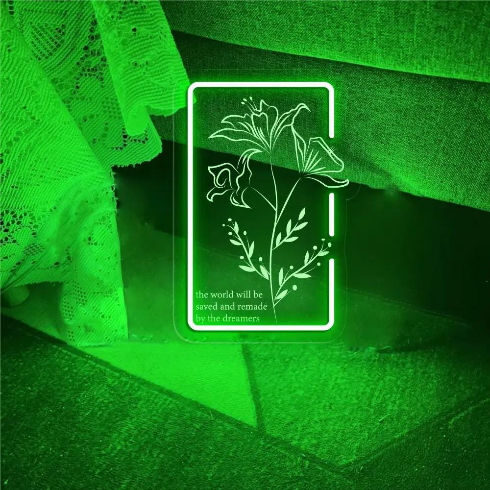 Throne Of Glass Flower Aelin Quote Neon Sign, The Thirteen Neon, Throne Of Glass Neon, Gift for her To Whatever End Throne Of Glass Neon