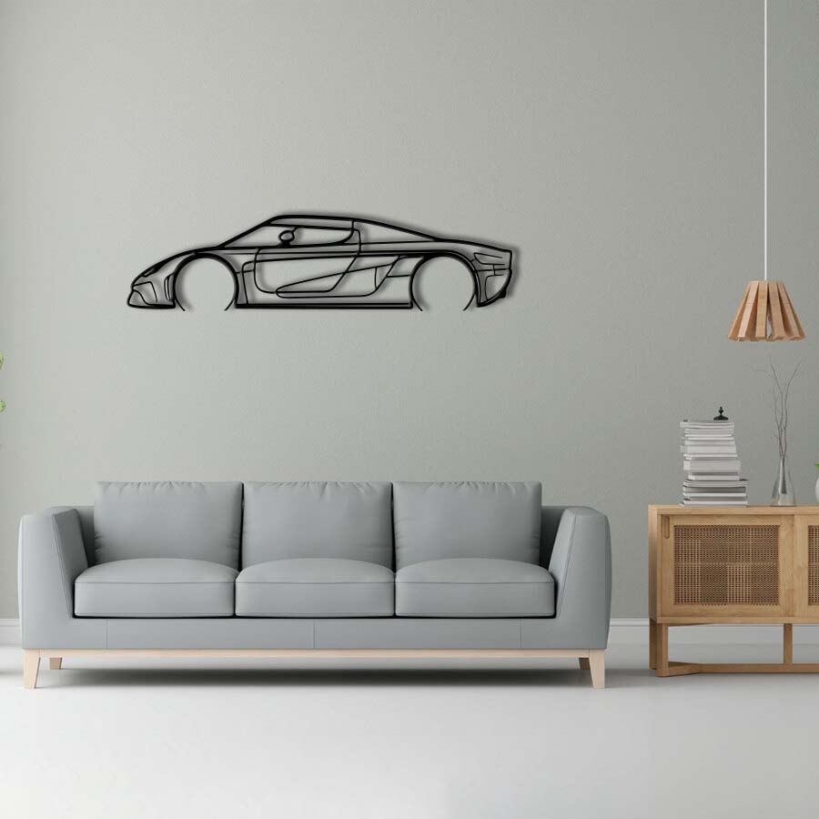 Koenigsegg Regera Raised Steel Wall Art