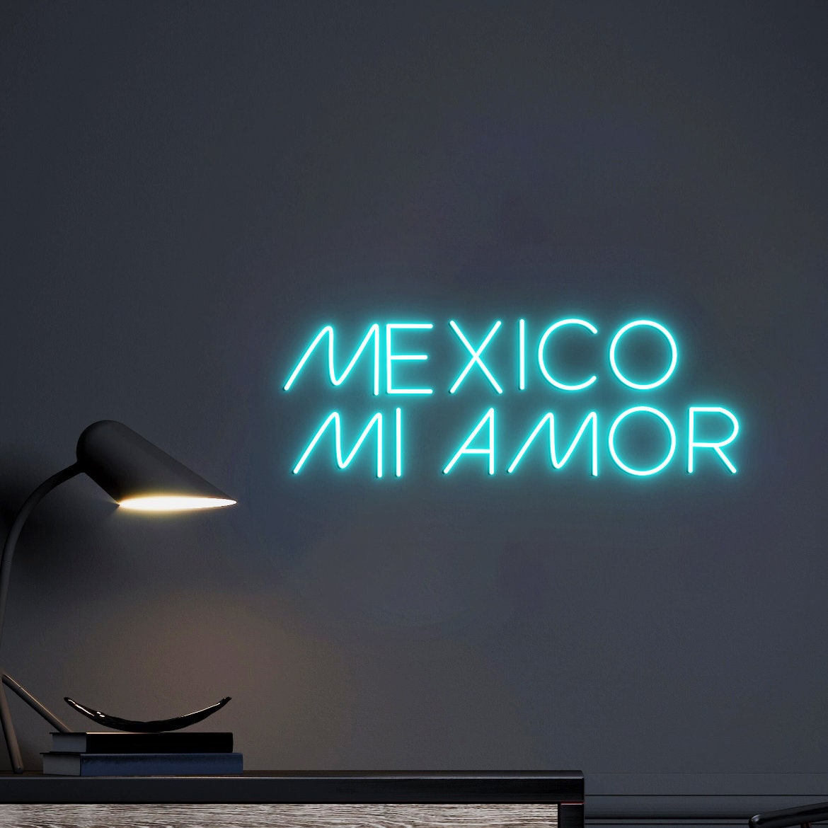 Mexico Mi Amor, Neon Light Signs, Mexican Neon Sign, Mexican Wall Decoration, Mexican Led Sign