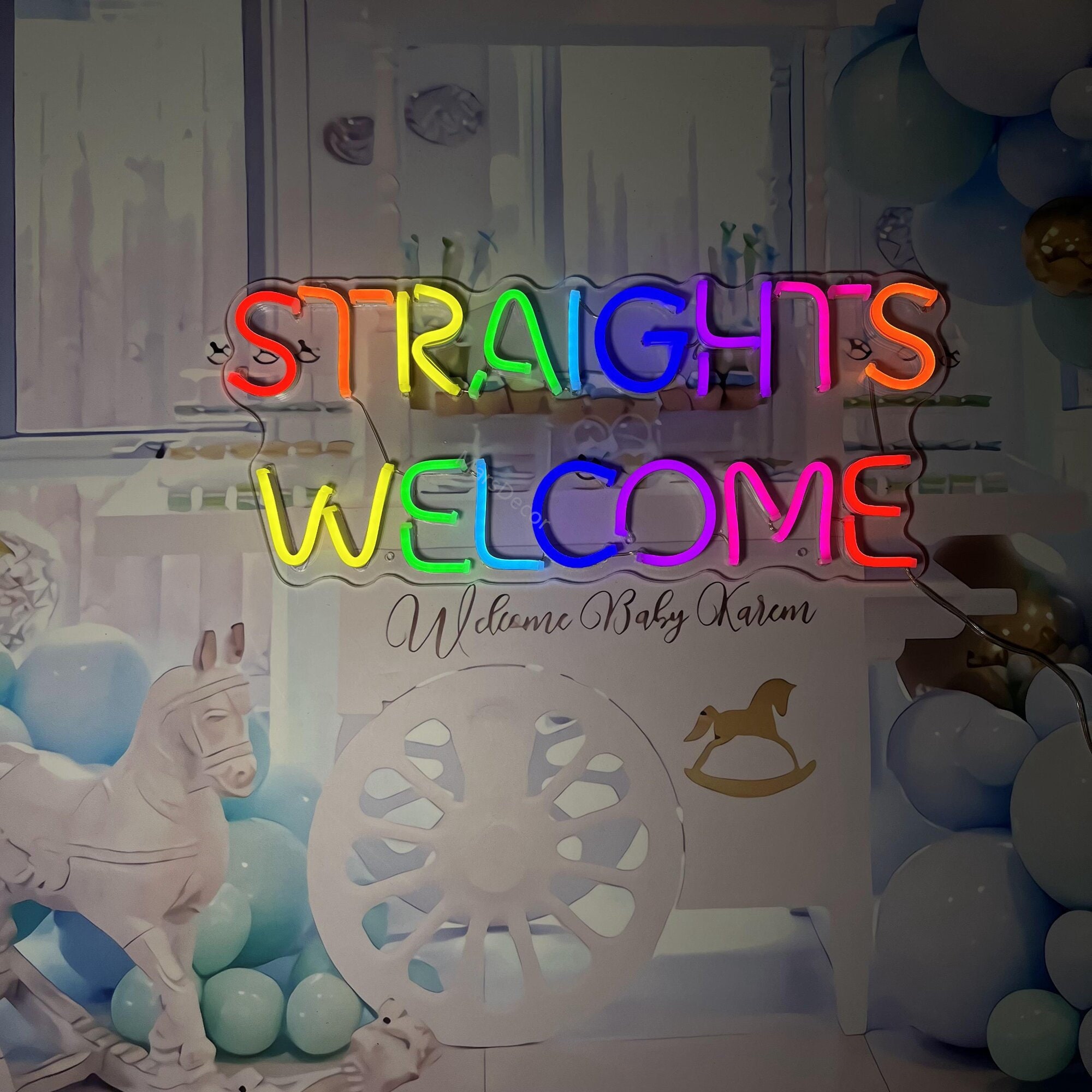 Custom Neon Sign |Welcome Neon Sign | Neon Sign | Led Neon Sign | Neon Name Sign | Neon Sign Wall Decor | Neon Sign Custom | Neon Light Art