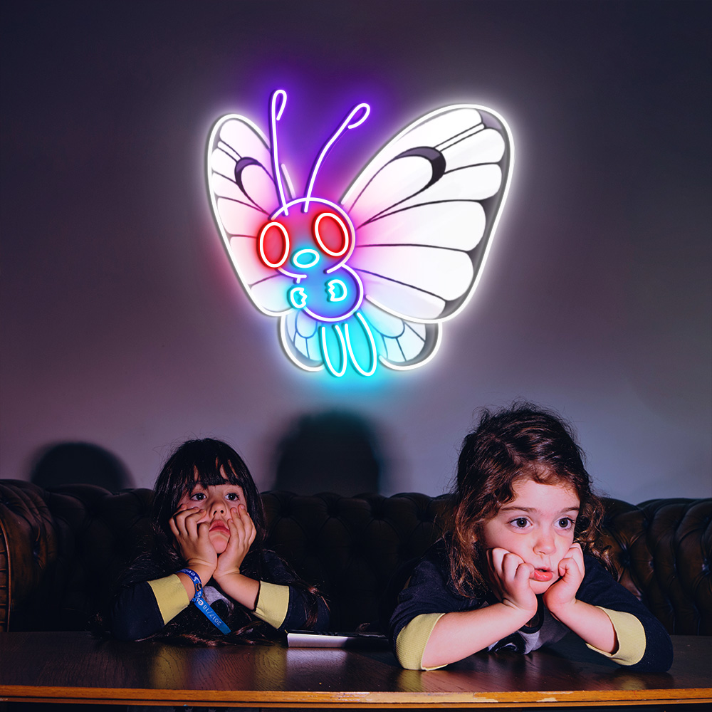 Pokemon Butterfree UV Signs