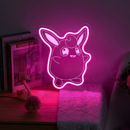 Pokemon Wigglytuff Laser Signs