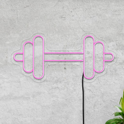 Dumbbell Neon Sign, Gym Neon Sign, Gym Led Sign, Dumbbell Led Sign, Fitness Neon Sign, Workout Neon Sign, Dumbbell Art Decor, Gym Art Decor
