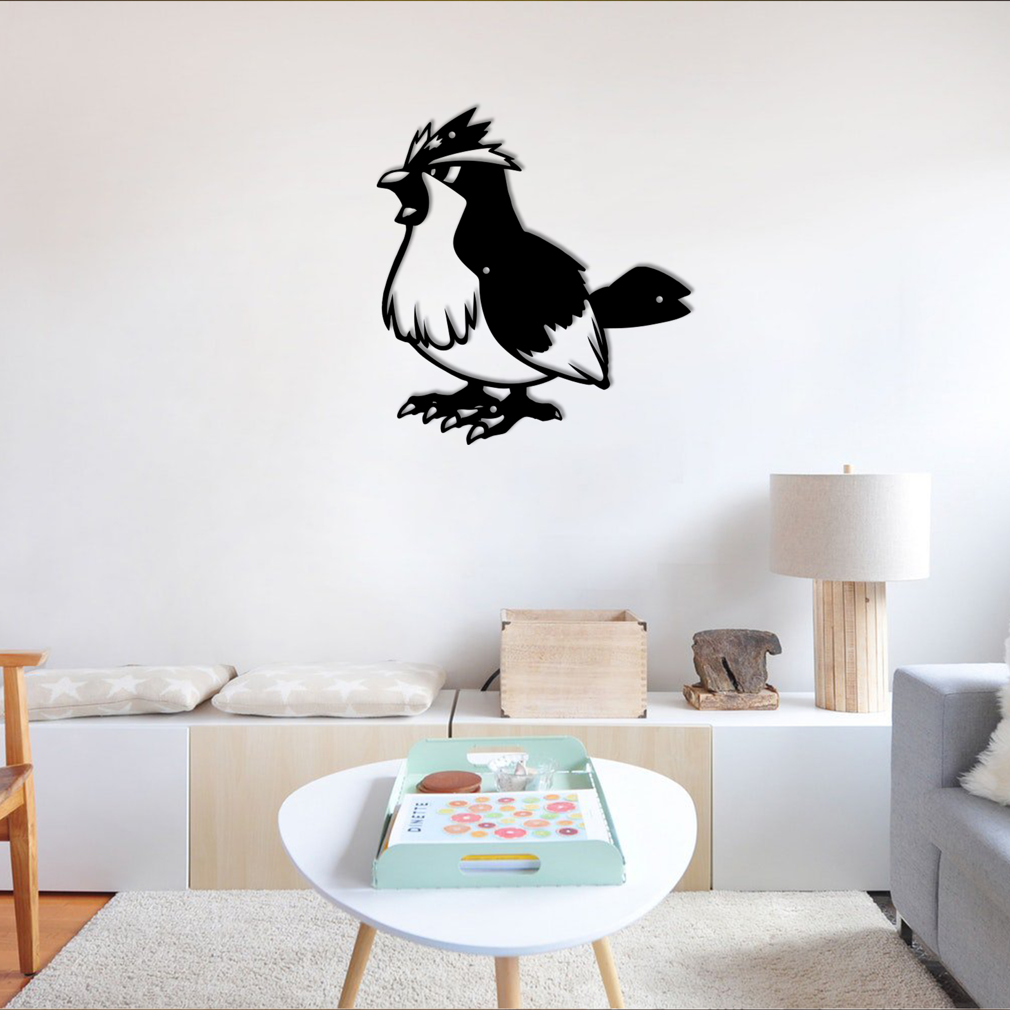 Pidgey Metal Signs Pokemon Wall Art