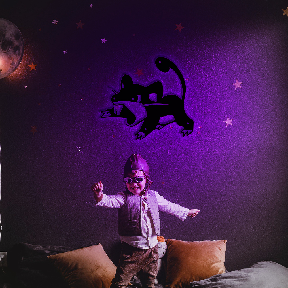 Rattata Metal Signs Pokemon Wall Art