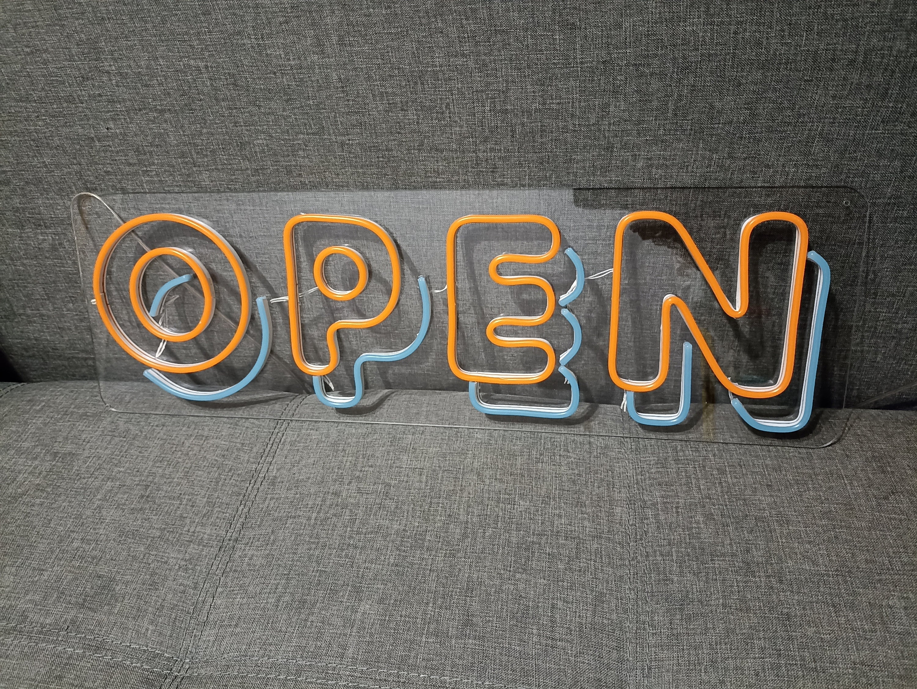 Open Neon Sign - Lights Neon Sign For Business, Open Neon Sign For Bar, Neon Sign In The Bar, Bar Decor