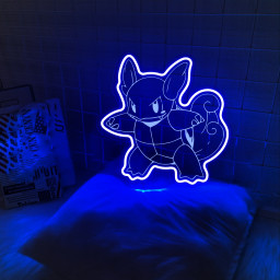 Wartortle Pokemon Laser Signs