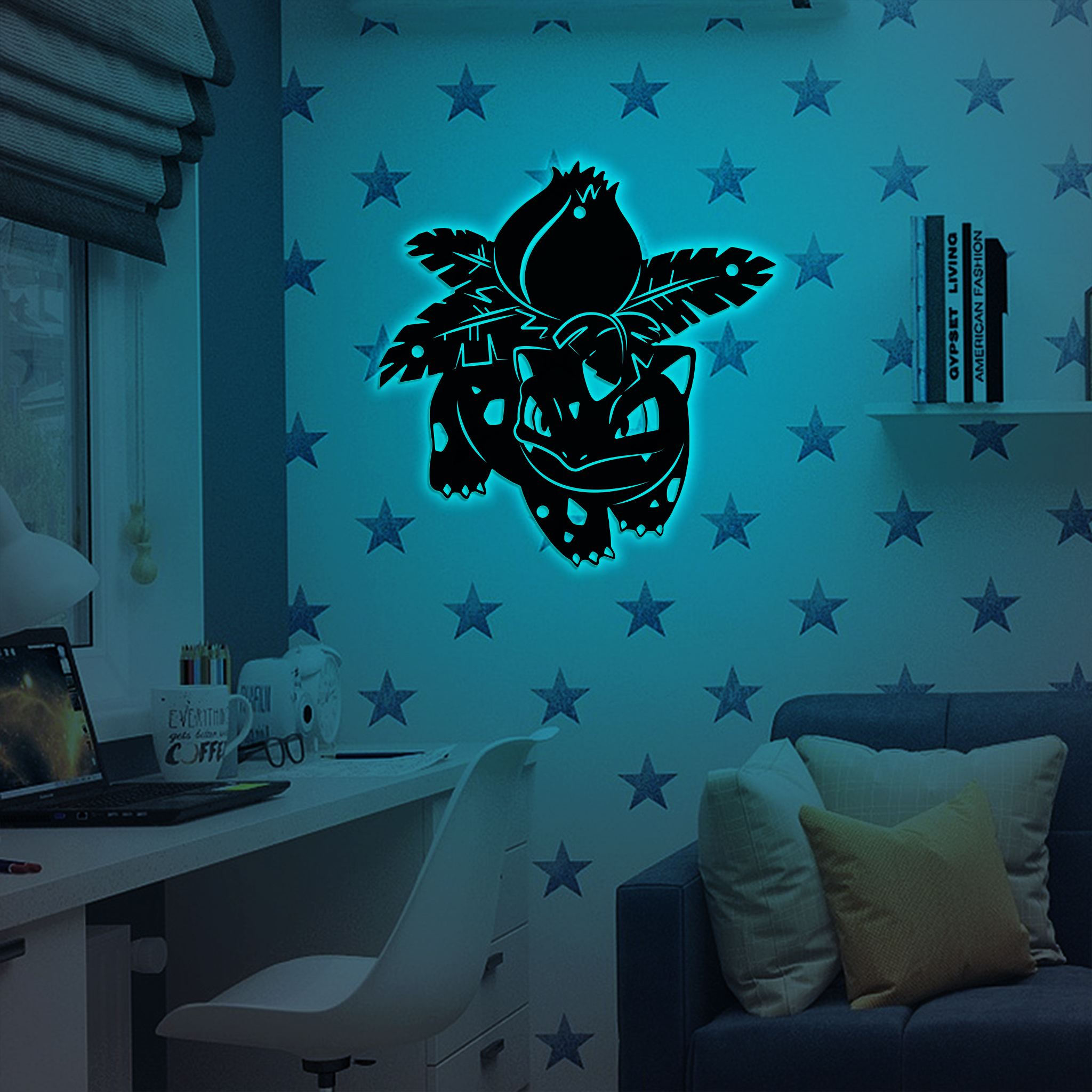 Ivysaur Pokemon Metal Signs
