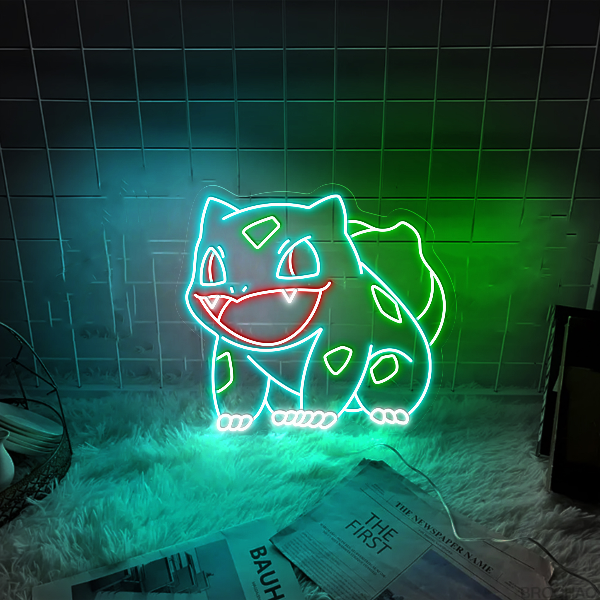 Pokemon Bulbasaur Neon Signs