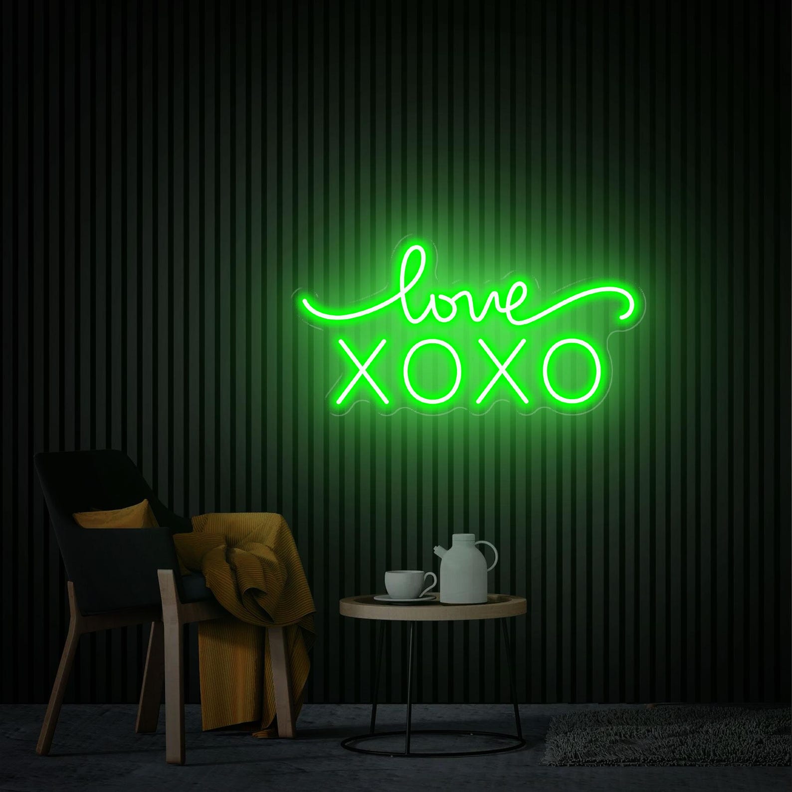 XOXO Love Neon Sign, Modern Wedding Decor Signs, XOXO Neon Light, Bedroom Room Sign, Gift for Her, XOXO Neon Wall Art Personalized Gifts