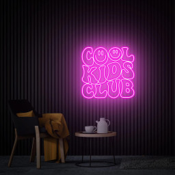 Cool Kids Club Neon Sign, Cool Kids Club Led Light Sign, Kids Party Wall Art, Home Bedroom Decor Custom Neon Sign Personalized Chistmas Gift