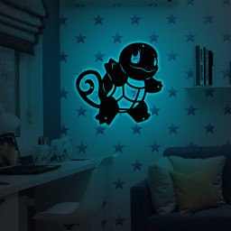 Pokemon Squirtle Metal Signs