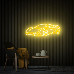 Car Neon Sign, Custom Car Neon Sign, Garage Decor Wall Art LED Light for Home Store Club, Man Cave Neon Art Best Men Gift, Bedroom Neon Sign