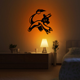 Pokemon Charmeleon Metal Signs Anime Wall Art Decor