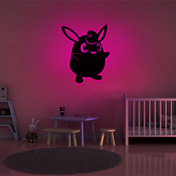 Pokemon Wigglytuff Metal Signs