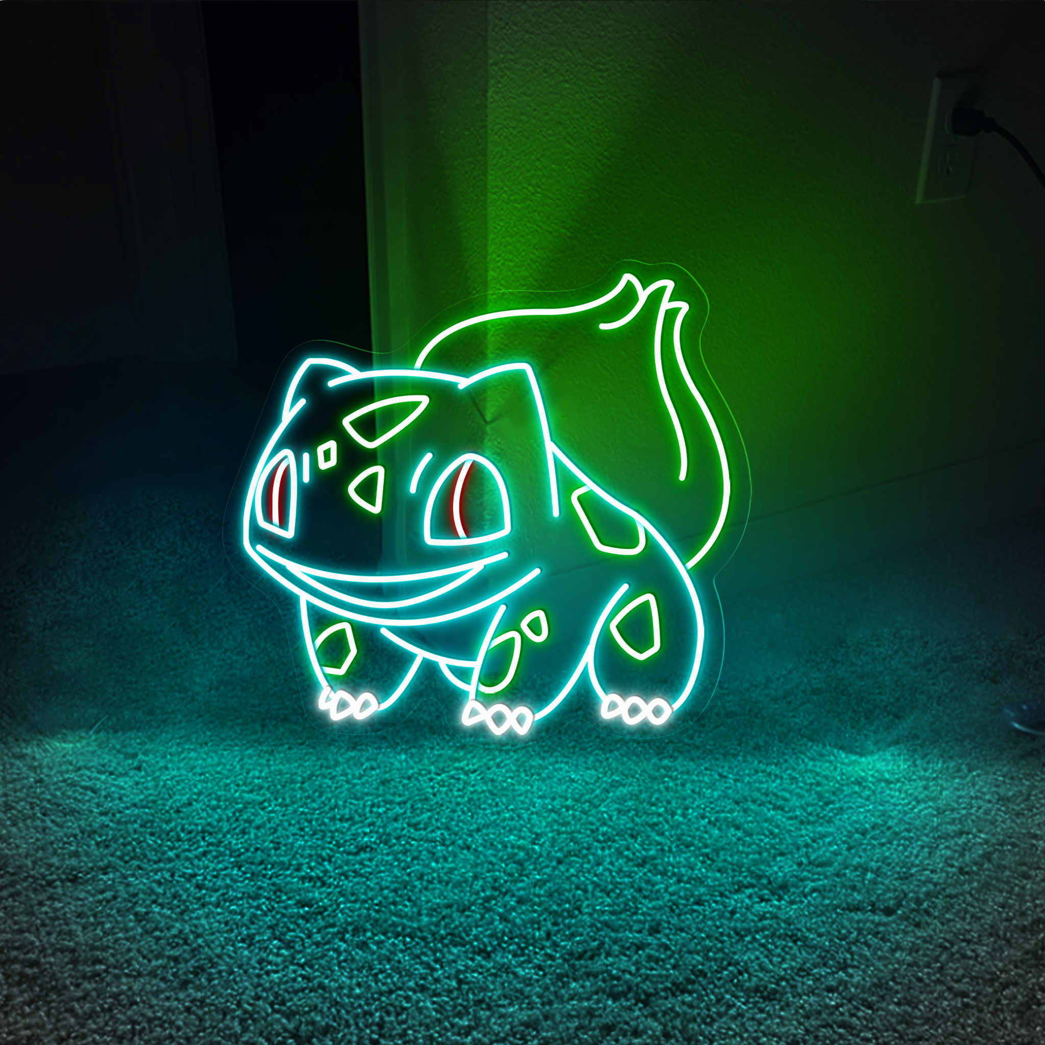Bulbasaur Pokemon Neon Signs