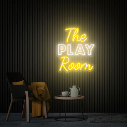 The Play Room Neon Sign, Custom Playroom Sign, Modern Kids Wall Decor, Teenage Room Decor, Game Room Led Sign, Play Room Light Up