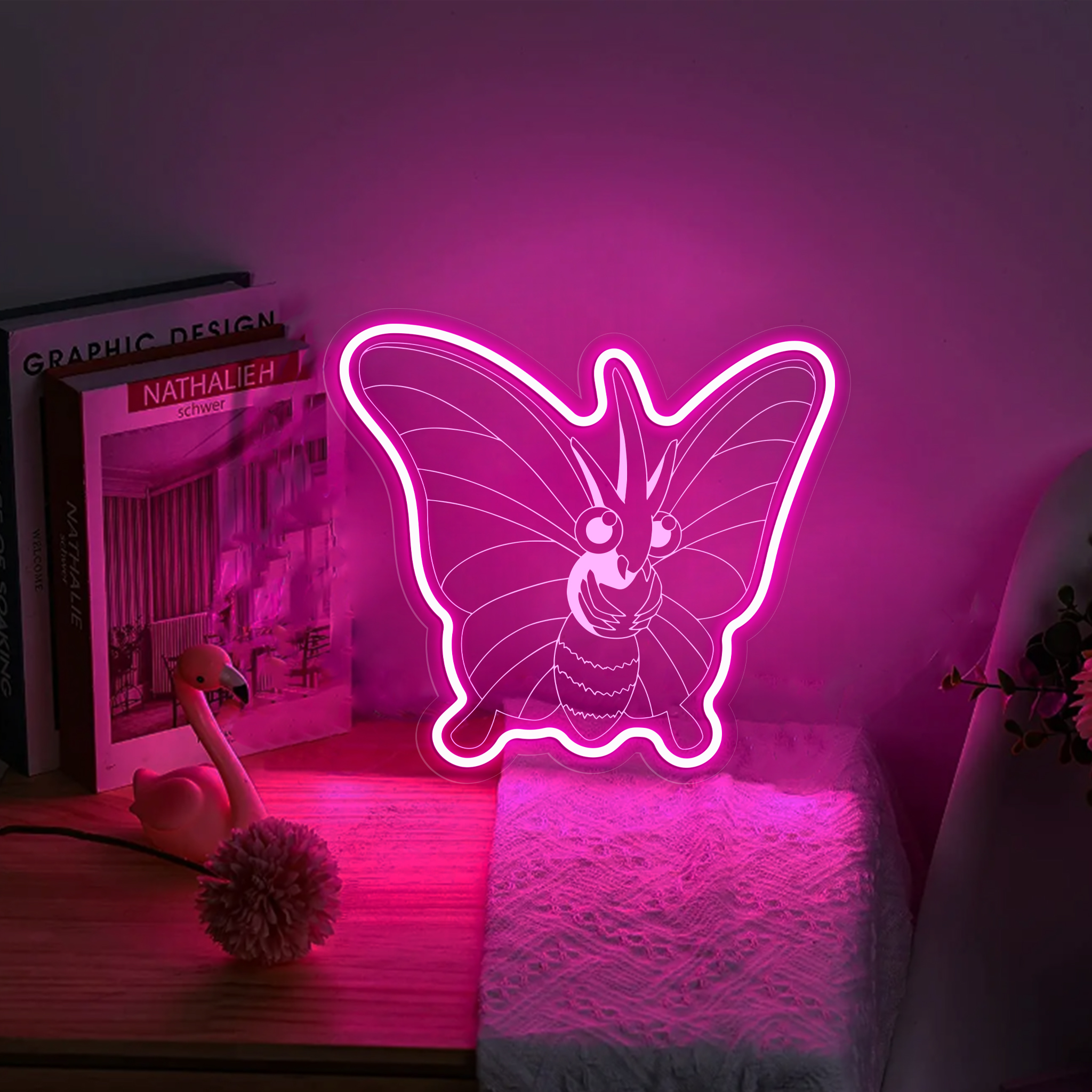 Pokemon Venomoth Laser Signs