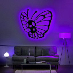 Pokemon Butterfree Metal Signs