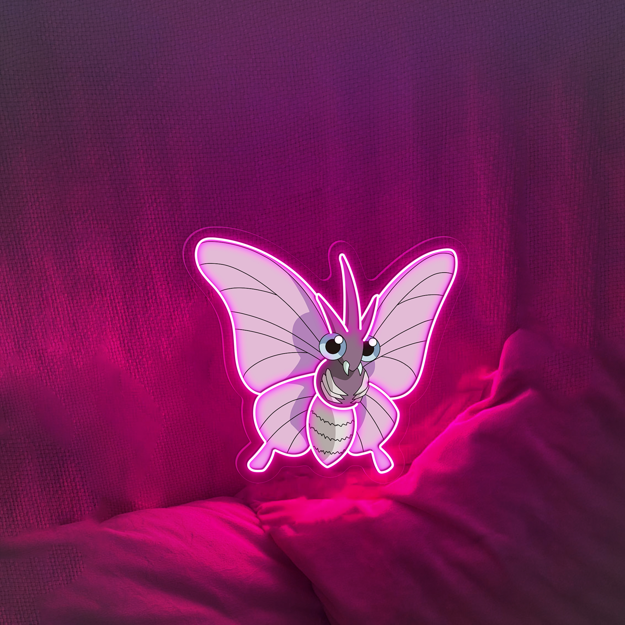 Pokemon Venomoth UV Signs
