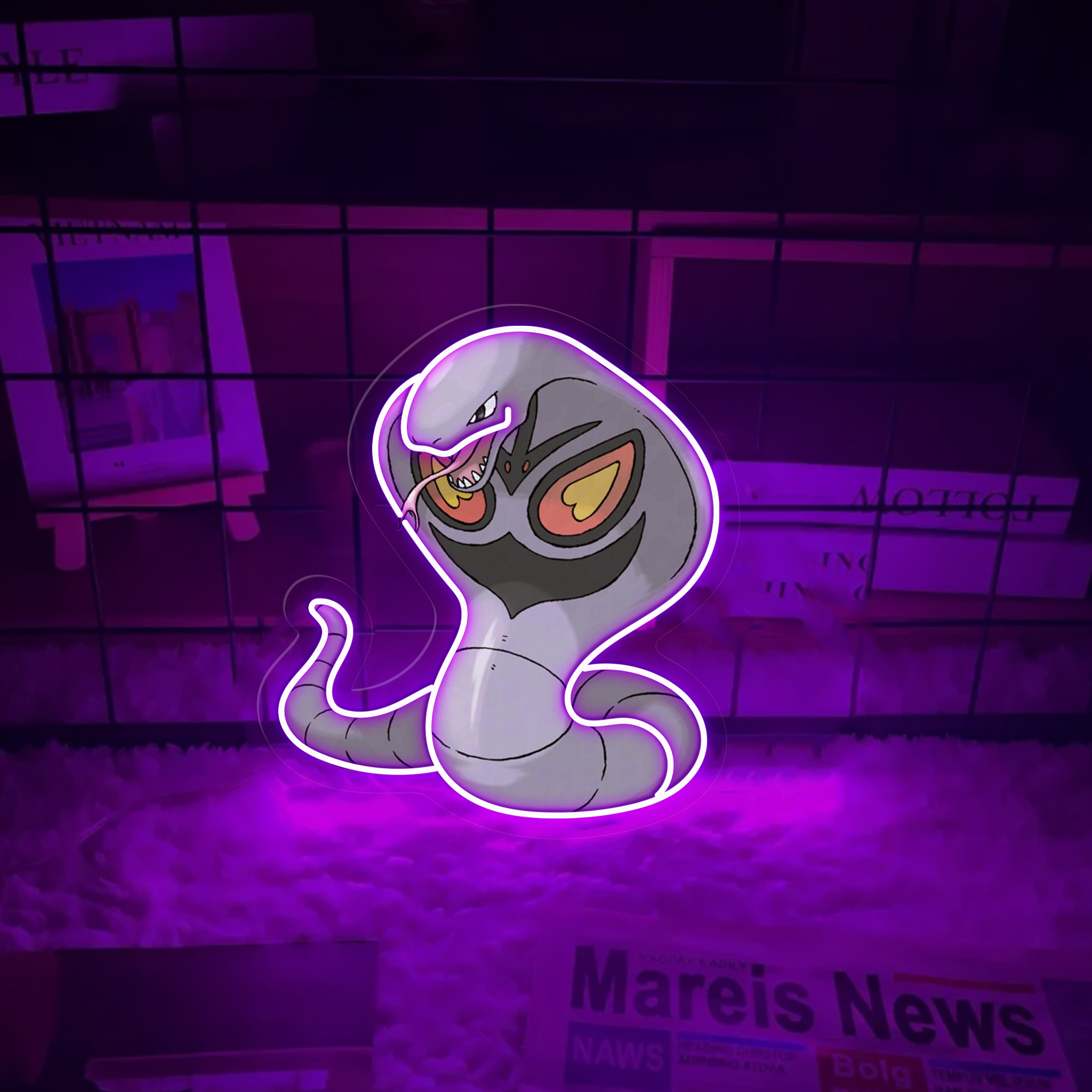 Pokemon Arbok UV Signs