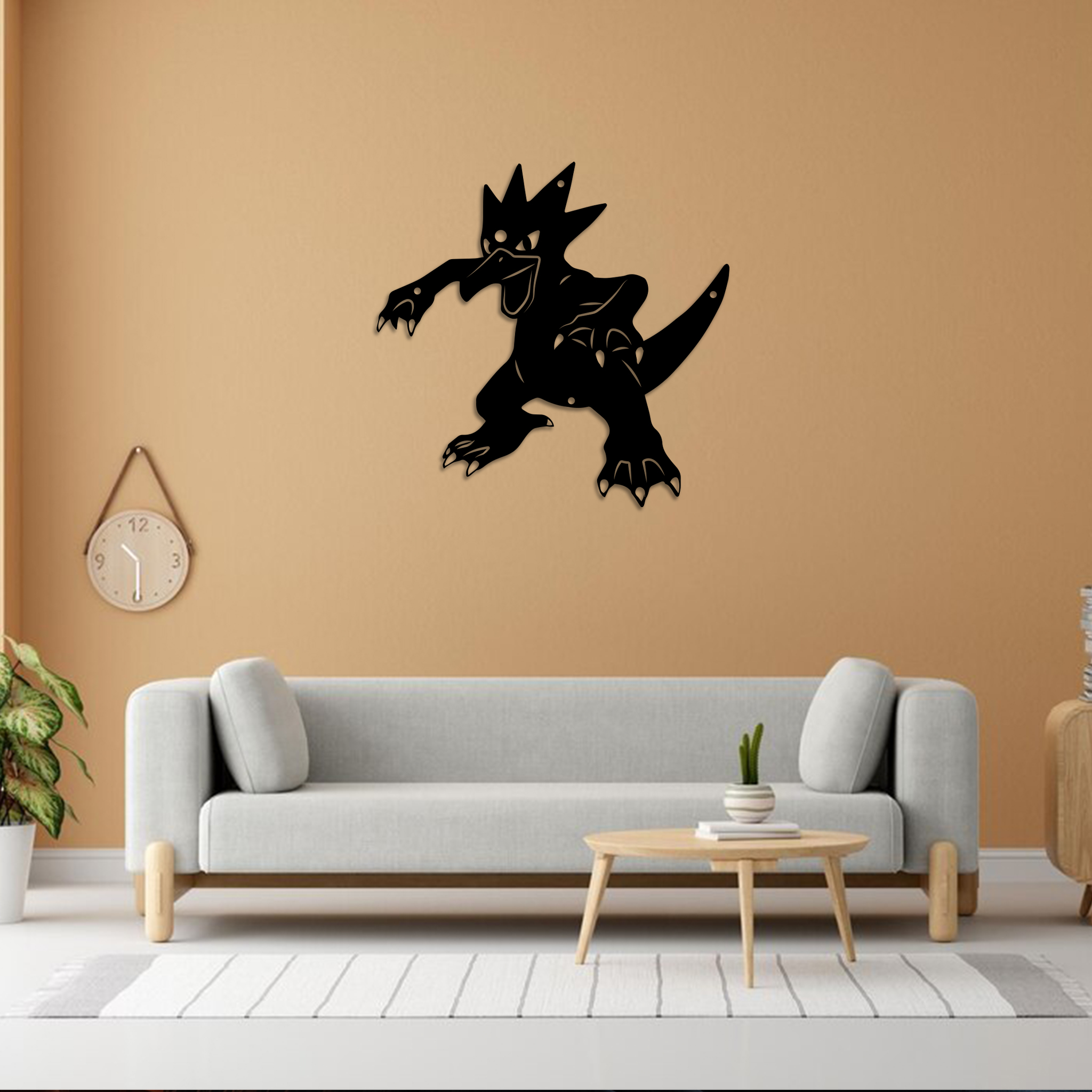 Pokemon Golduck Metal Signs