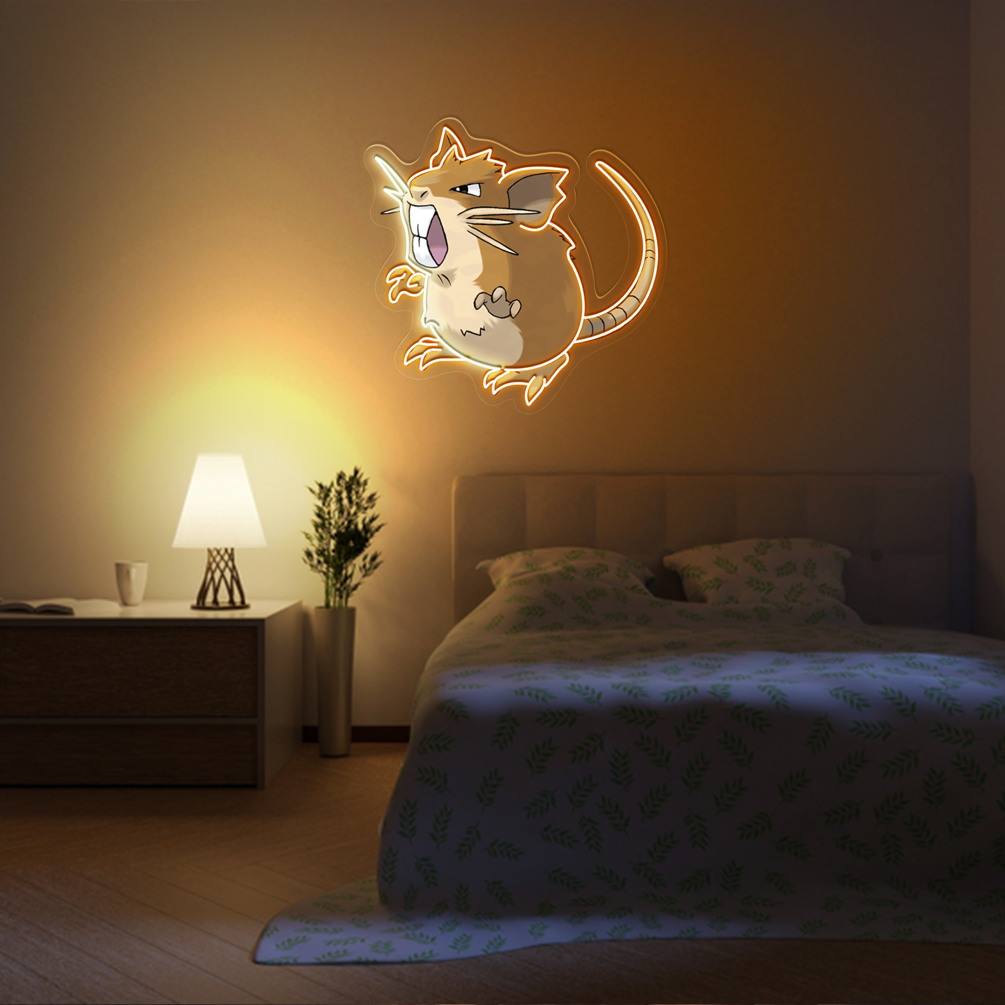 Pokemon Raticate UV Signs