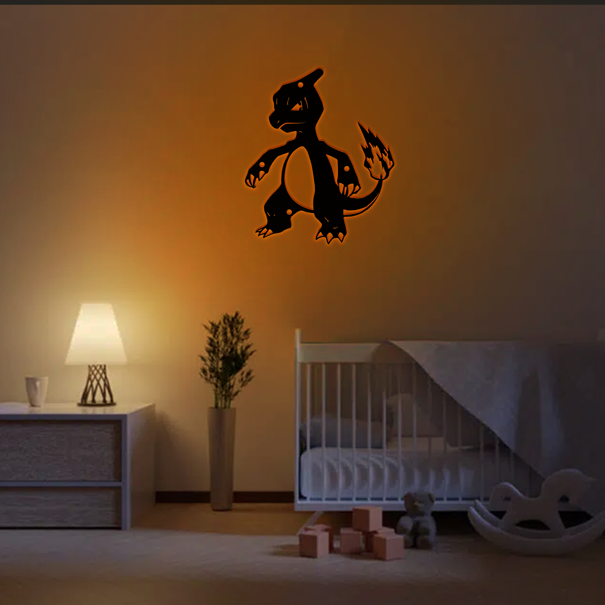 Pokemon Charmeleon Metal Signs