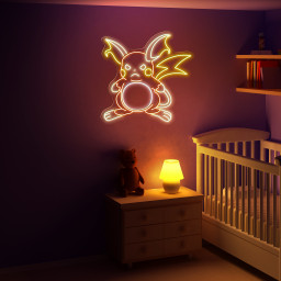 Pokemon Raichu Neon Signs