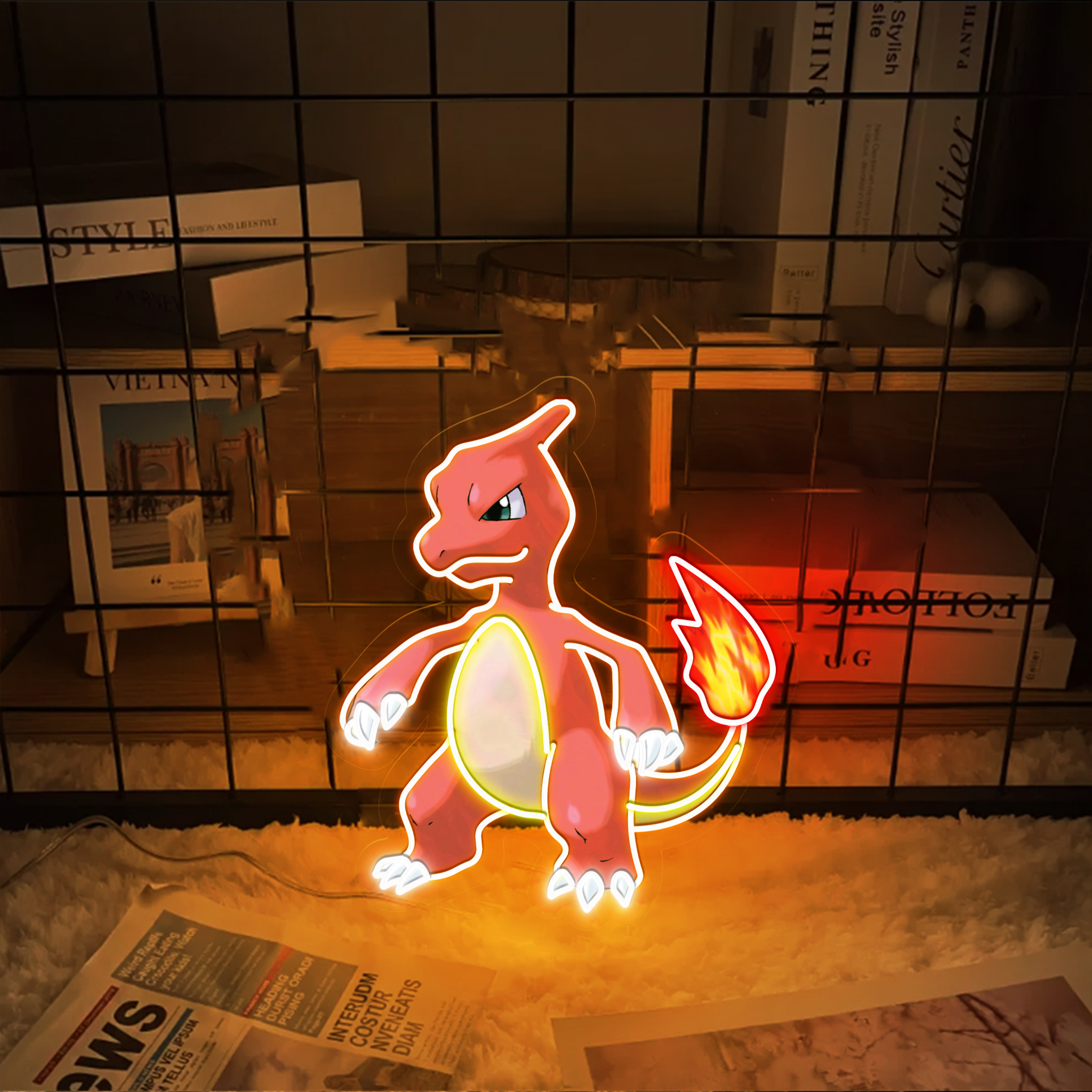 Pokemon Charmeleon UV Signs