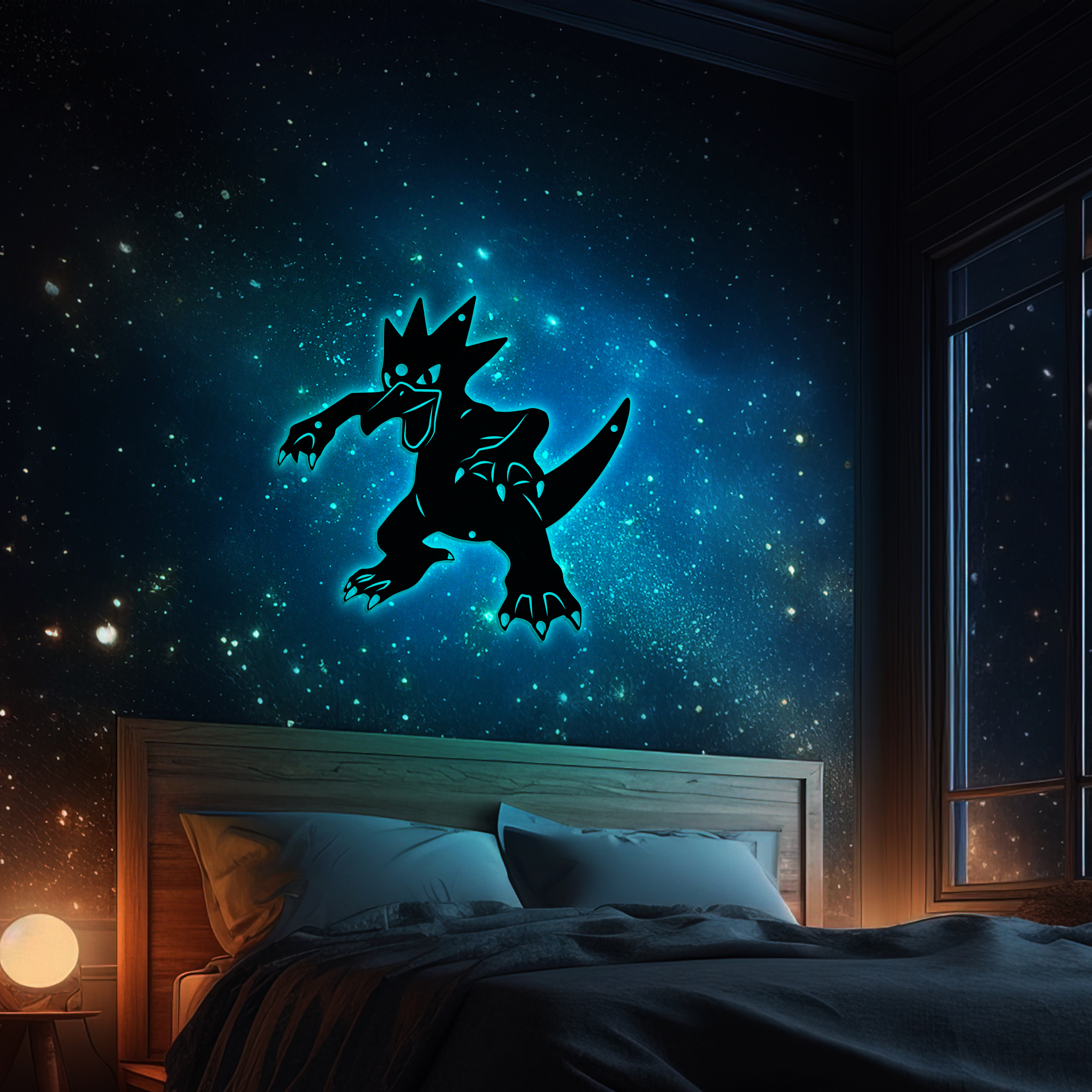 Pokemon Golduck Metal Signs