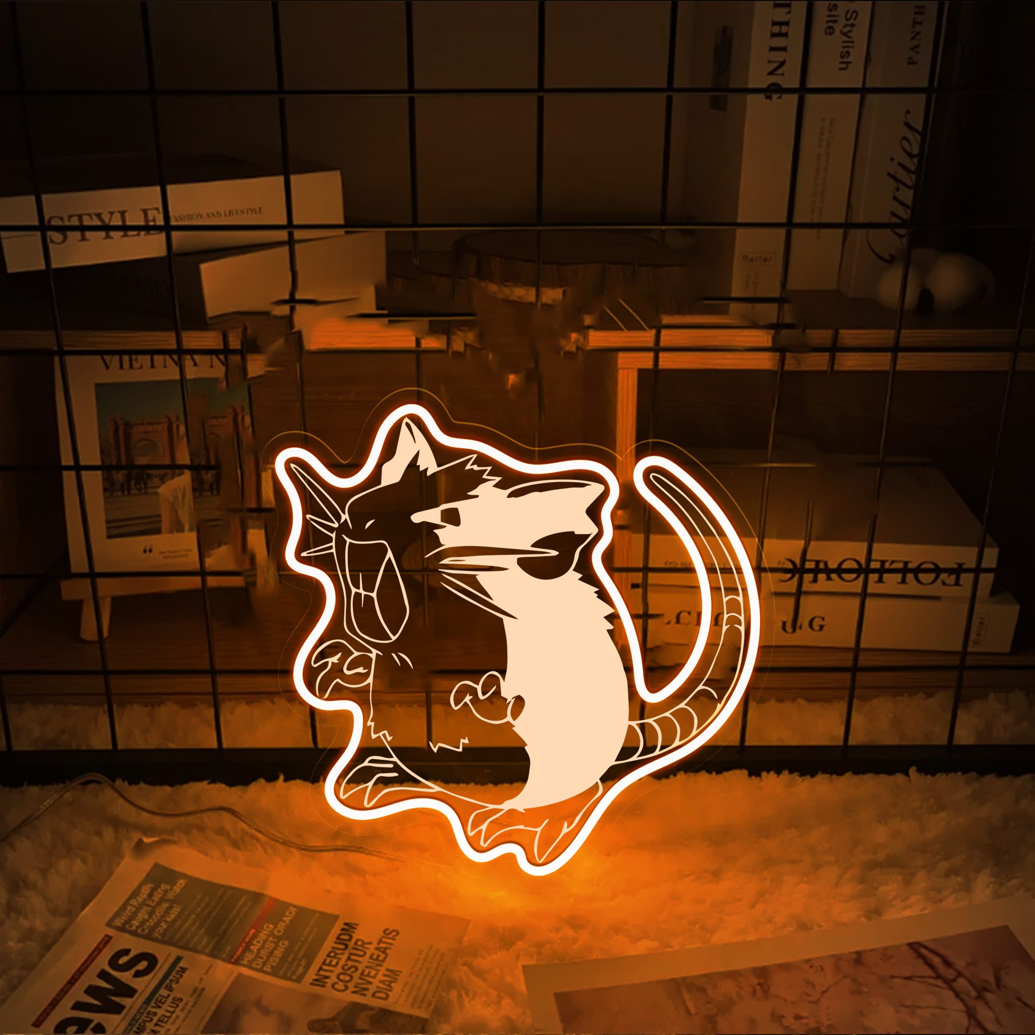 Pokemon Raticate Laser Signs