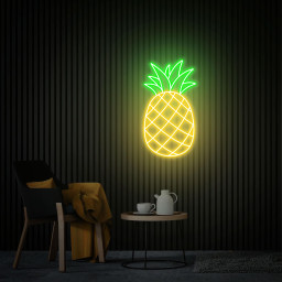 Pineapple Neon Sign, Custom Fruits Neon Sign for Home Decor, Bar Decor, Ananas Light Sign, Nursery Neon Light, Personalized gifts