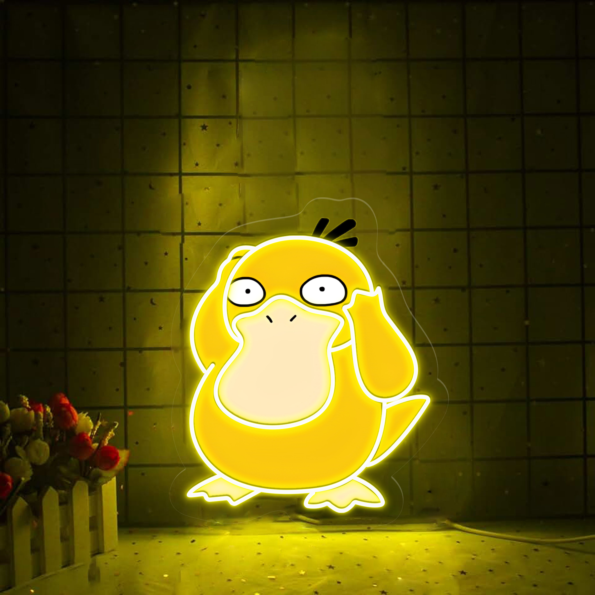 Psyduck Pokemon UV Signs