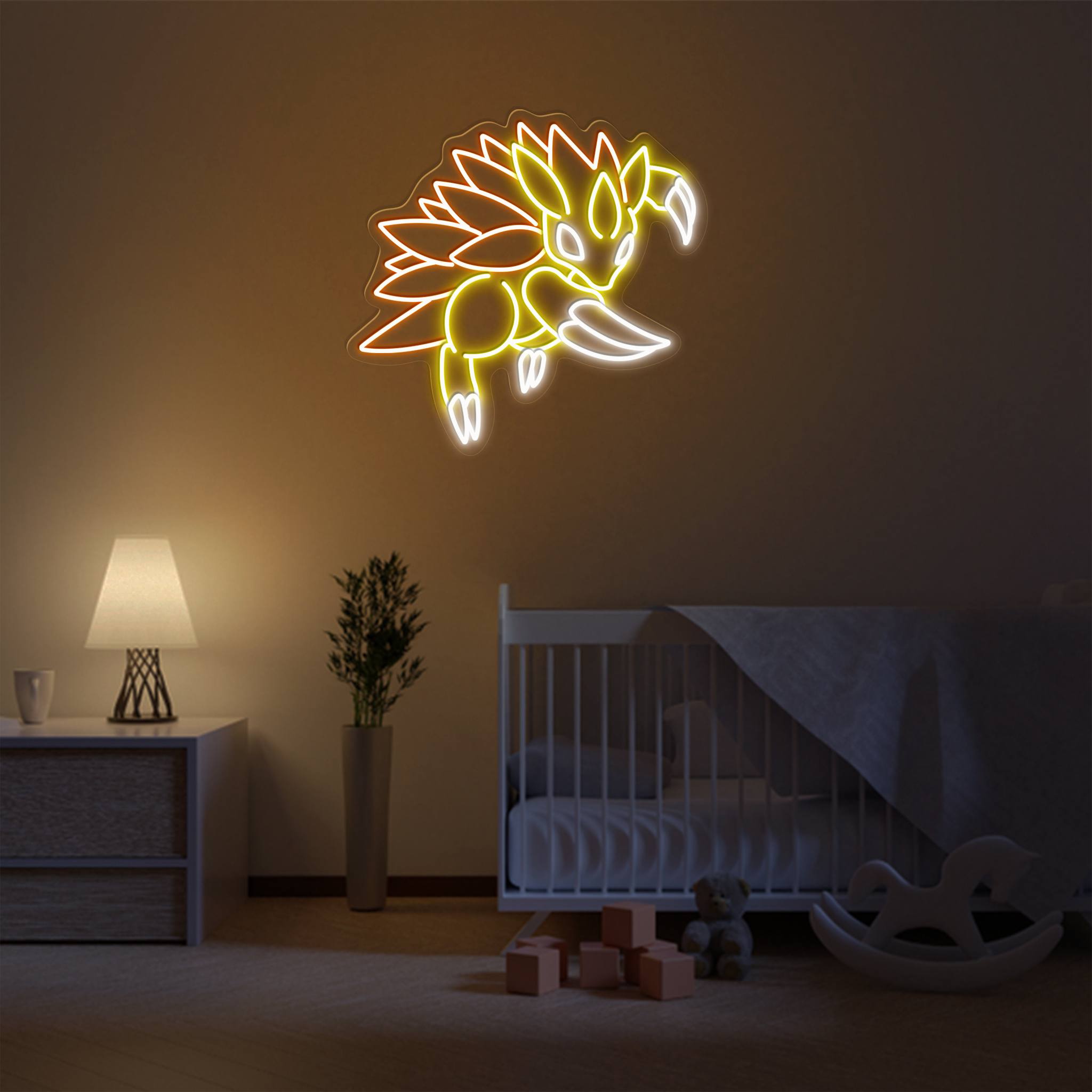 Pokemon Sandslash Neon Signs