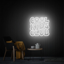 Cool Kids Club Neon Sign, Cool Kids Club Led Light Sign, Kids Party Wall Art, Home Bedroom Decor Custom Neon Sign Personalized Chistmas Gift