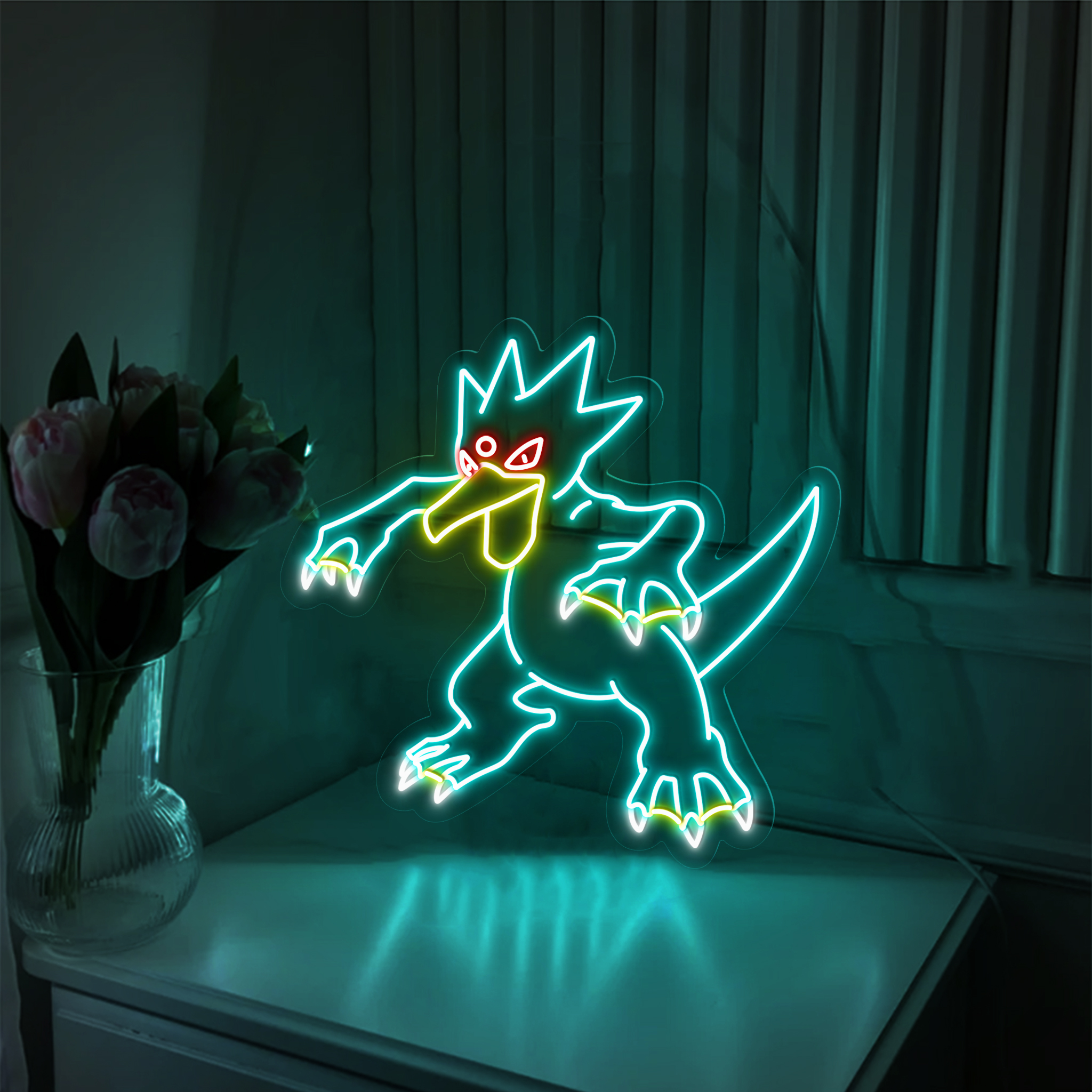 Pokemon Golduck Neon Signs