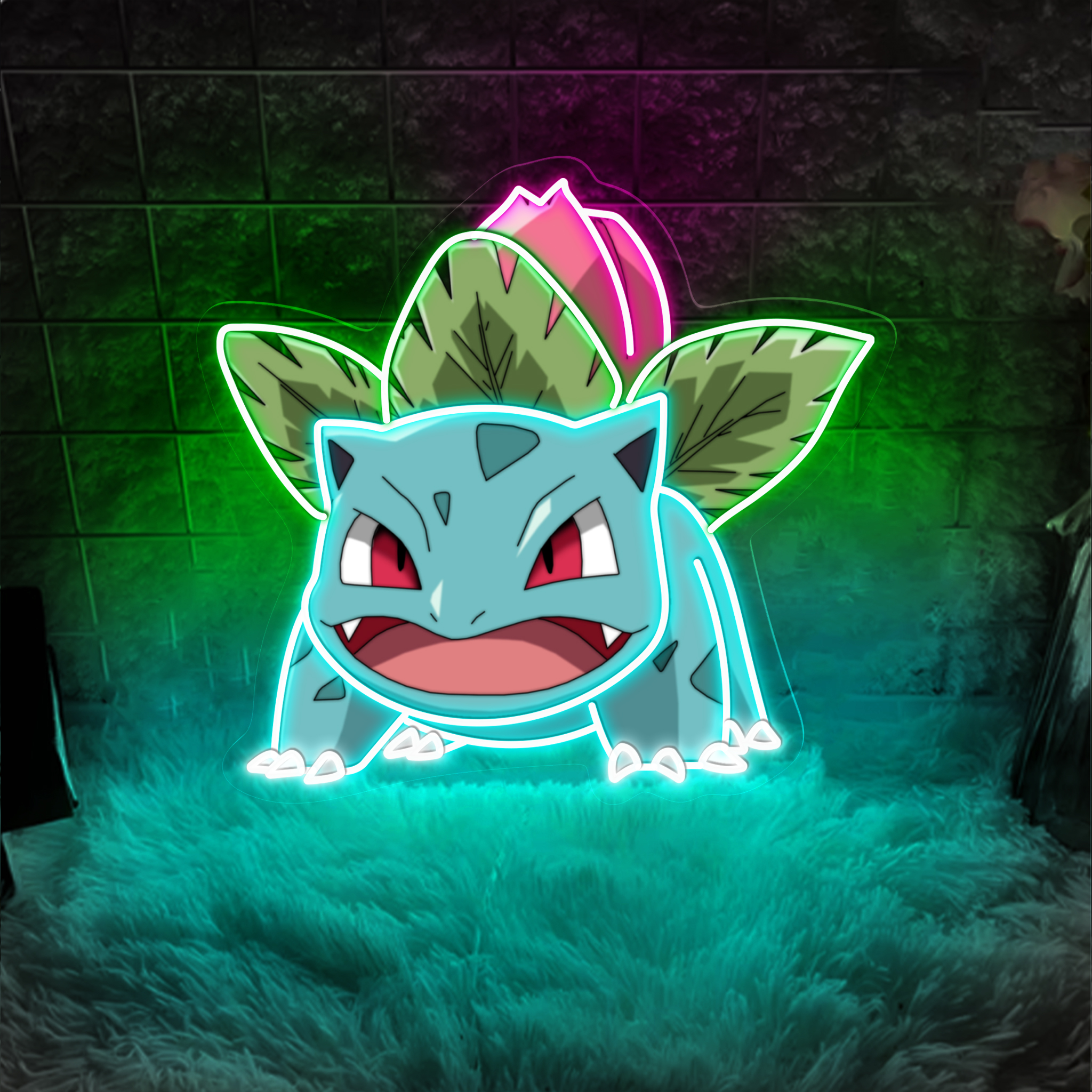 Pokemon Ivysaur UV Signs