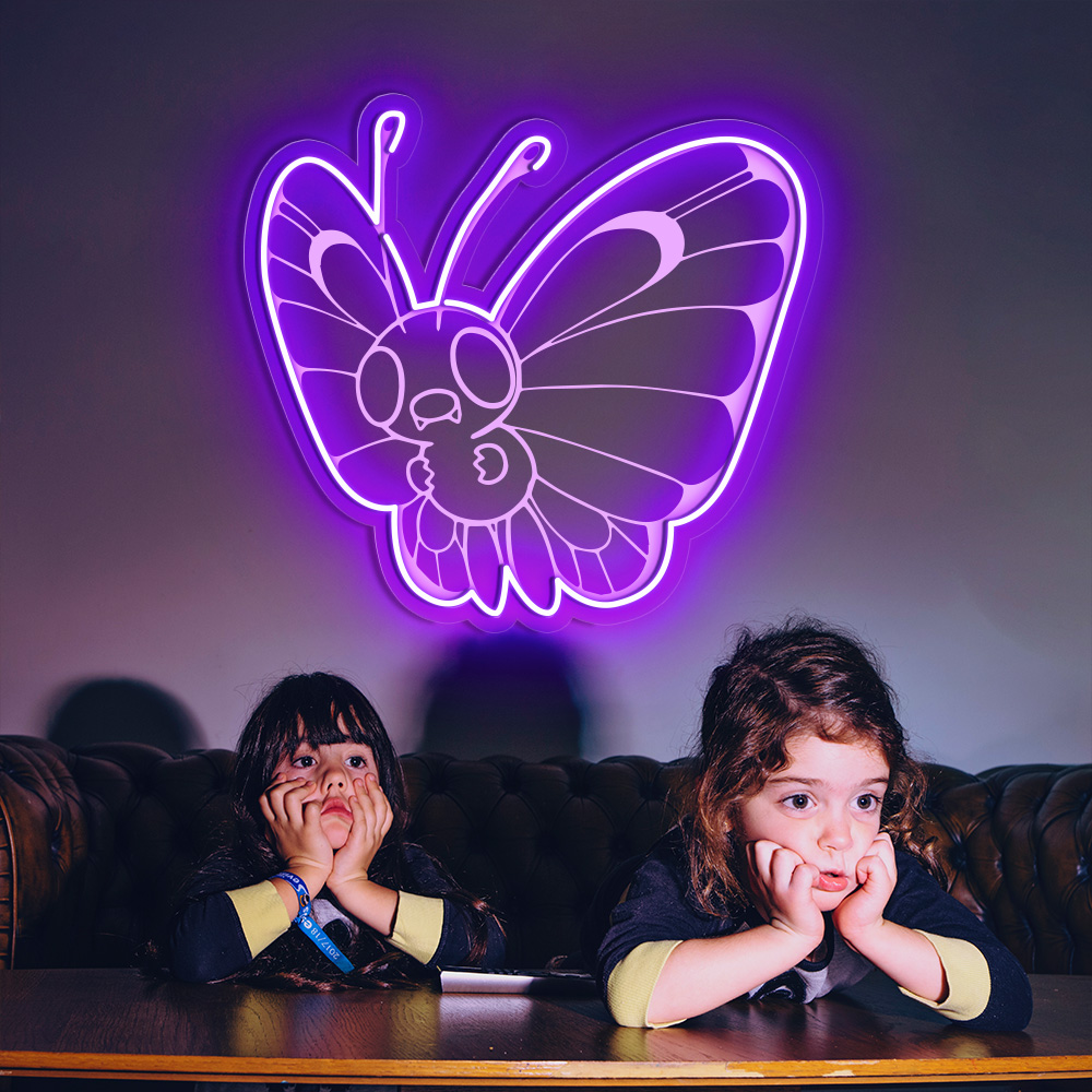 Pokemon Butterfree Laser Signs