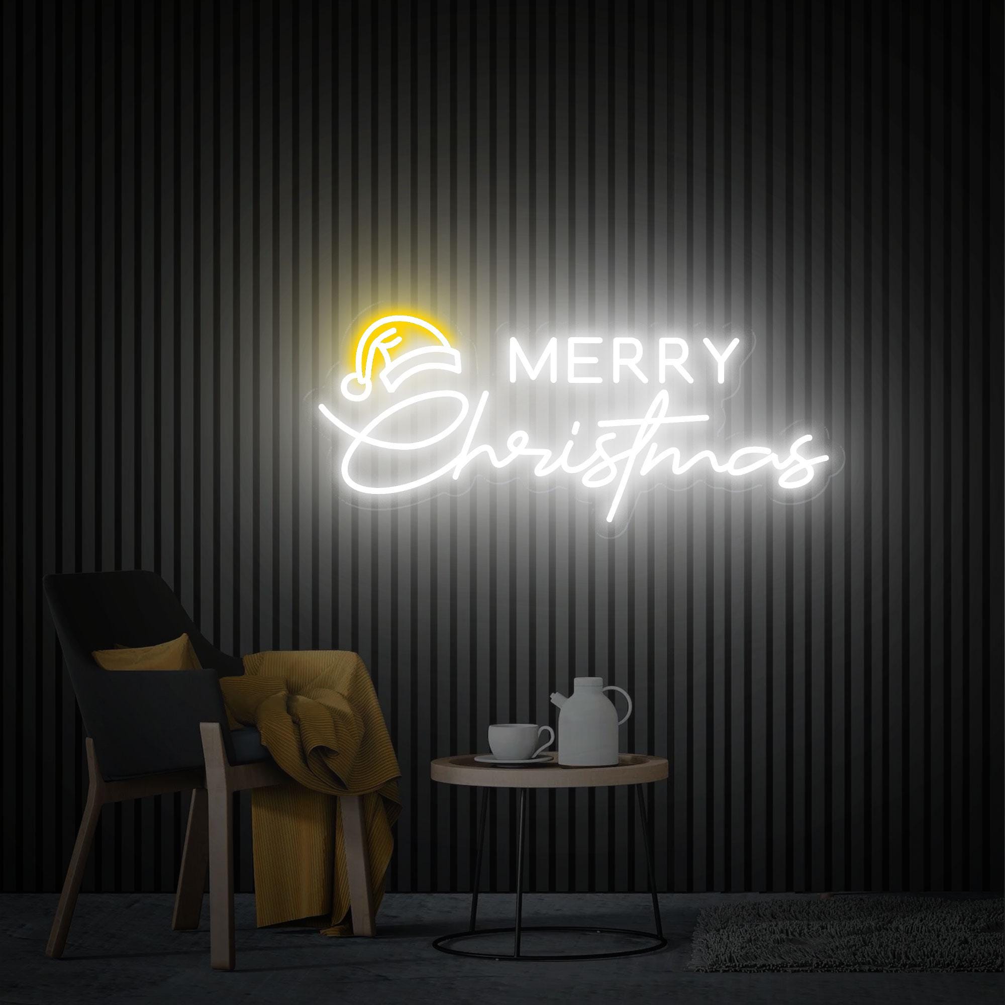 Merry Christmas Neon Sign, Christmas Led Sign, Custom Neon Sign, Christmas Decor, Christmas Party Decor, Neon Bar Sign, Christmas Gift