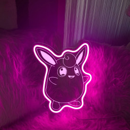 Pokemon Wigglytuff Laser Signs