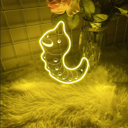 Weedle Laser Signs Pokemon Wall Art