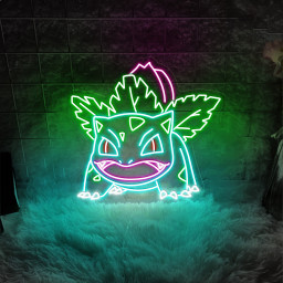 Pokemon Ivysaur Neon Led Sign