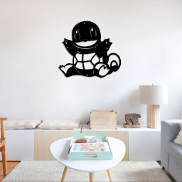 Squirtle Pokemon Metal Signs Pokemon Wall Art