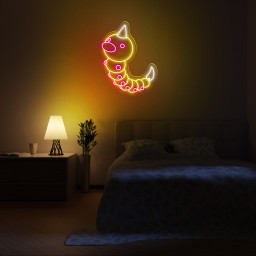 Weedle Neon Signs Pokemon Wall Art