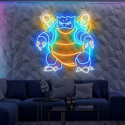 Pokemon Blastoise Neon Signs